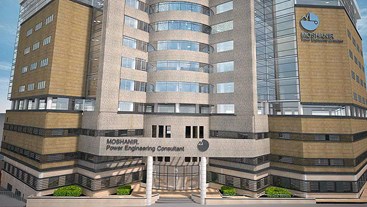 ساختمان ۱۷ طبقه مرکزی شرکت مشانیر