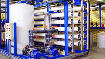 سیستم تصفیه آب بلودان نیروگاه شهید مفتح همدان به روش RO