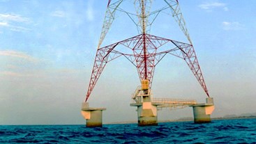 Qeshm Island 230 kV Double Circuit Marine Crossing Transmission Line