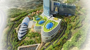 پروژه مجتمع تجاری و هتل 45 طبقه رویان پارس توس مشهد