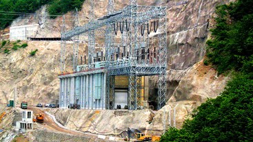 کلیدخانه ۴۰۰ کیلوولت GIS سیاه بیشه و ورود و خروج خط حسن کیف- زیاران