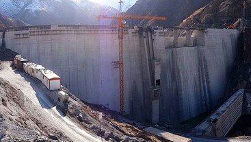 Zhaveh Reservoir Dam and Water Transfer System