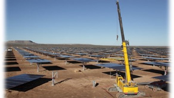 نیروگاه خورشیدی